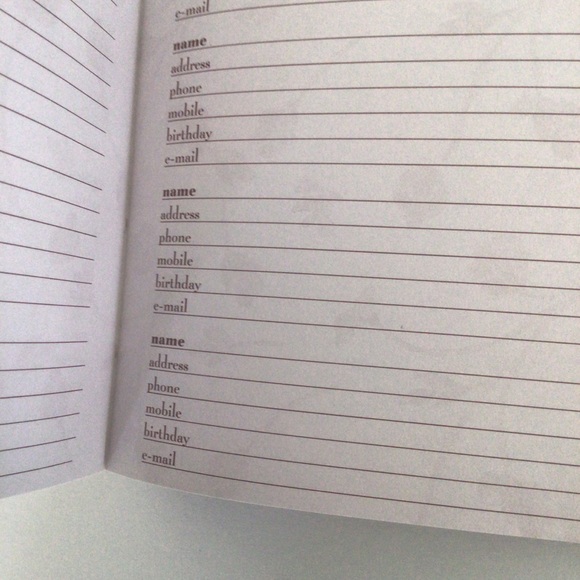 ADDRESS BOOK NWOT - Picture 5 of 10